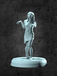 Margaret (Zombie) Miniature for Tabletop RPGs