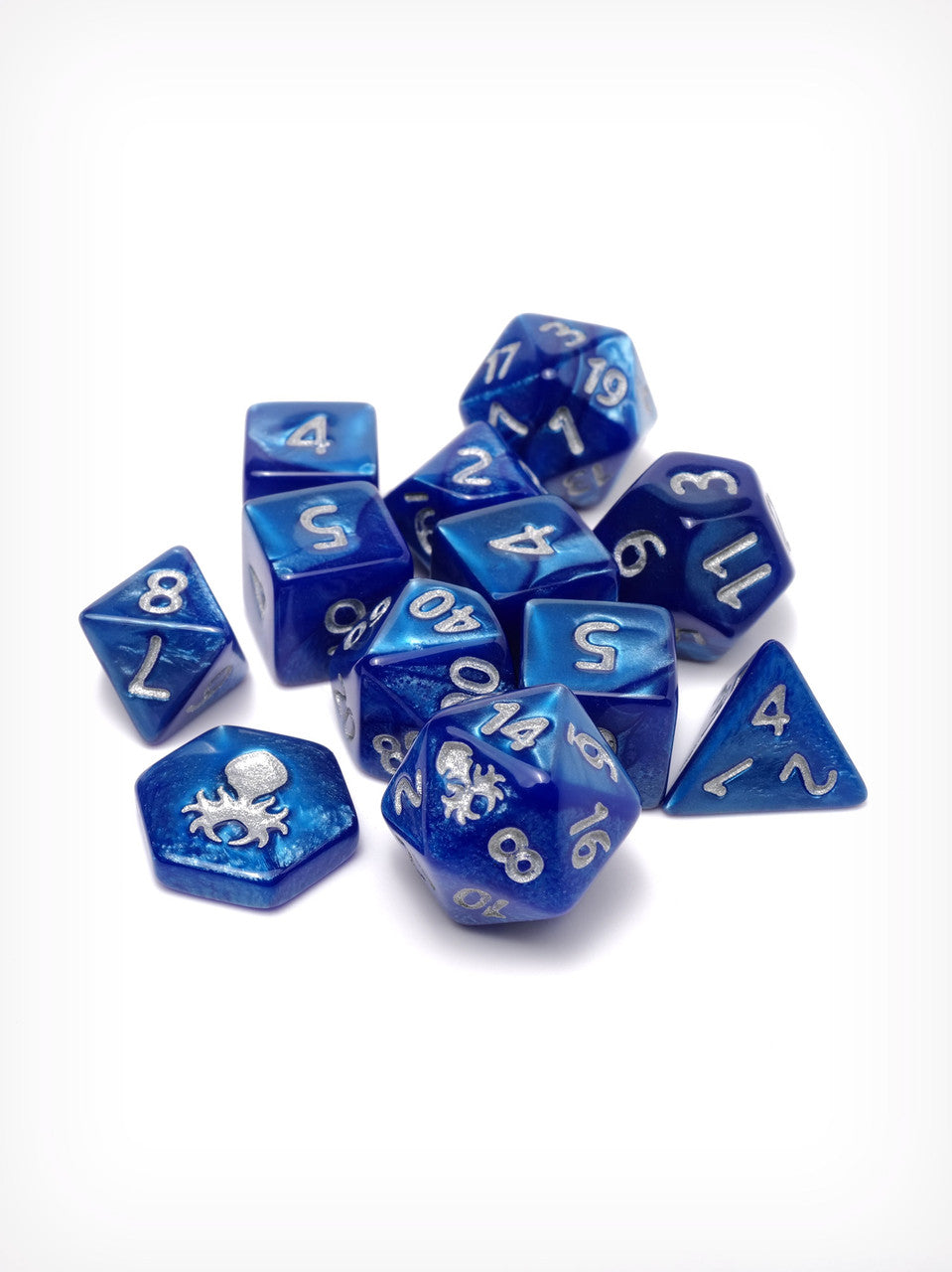 Feytfull  Lapis 12pc 10mm Mini RPG Dice Set