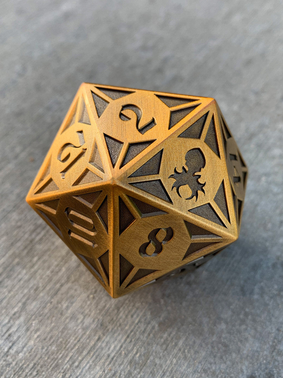 Fullmetal Gothik Brass Goliath single D20