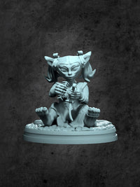 Goblin Child Miniature for Tabletop RPGs