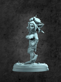 Goblin Female Miniature for Tabletop RPGs