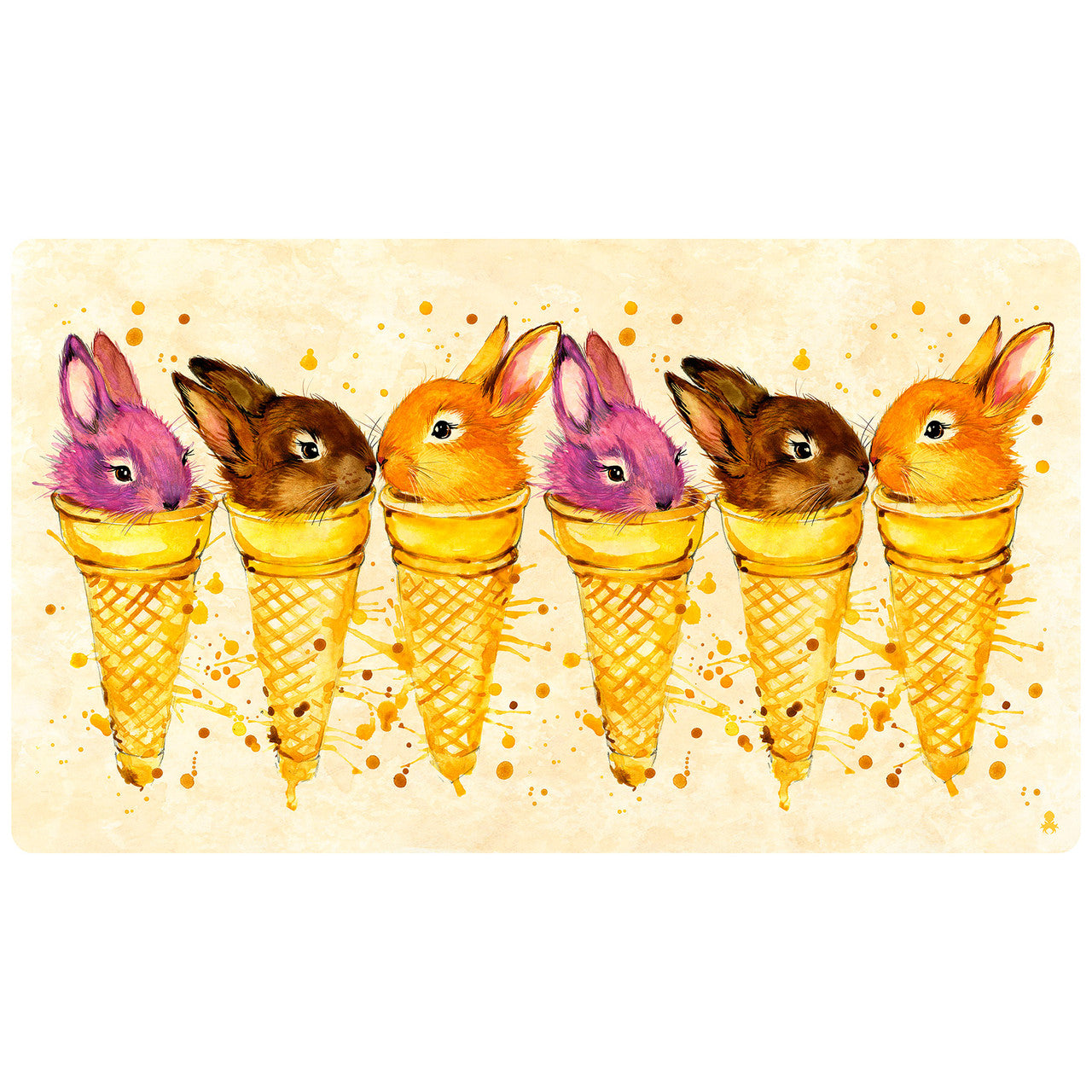 Bunny Cones Playmat