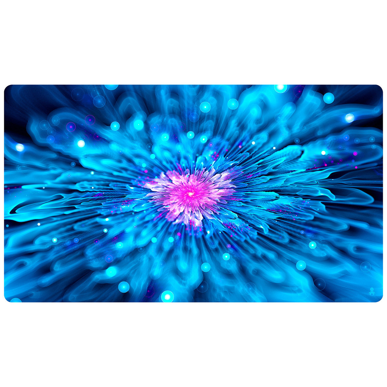 Abstract Flower Playmat