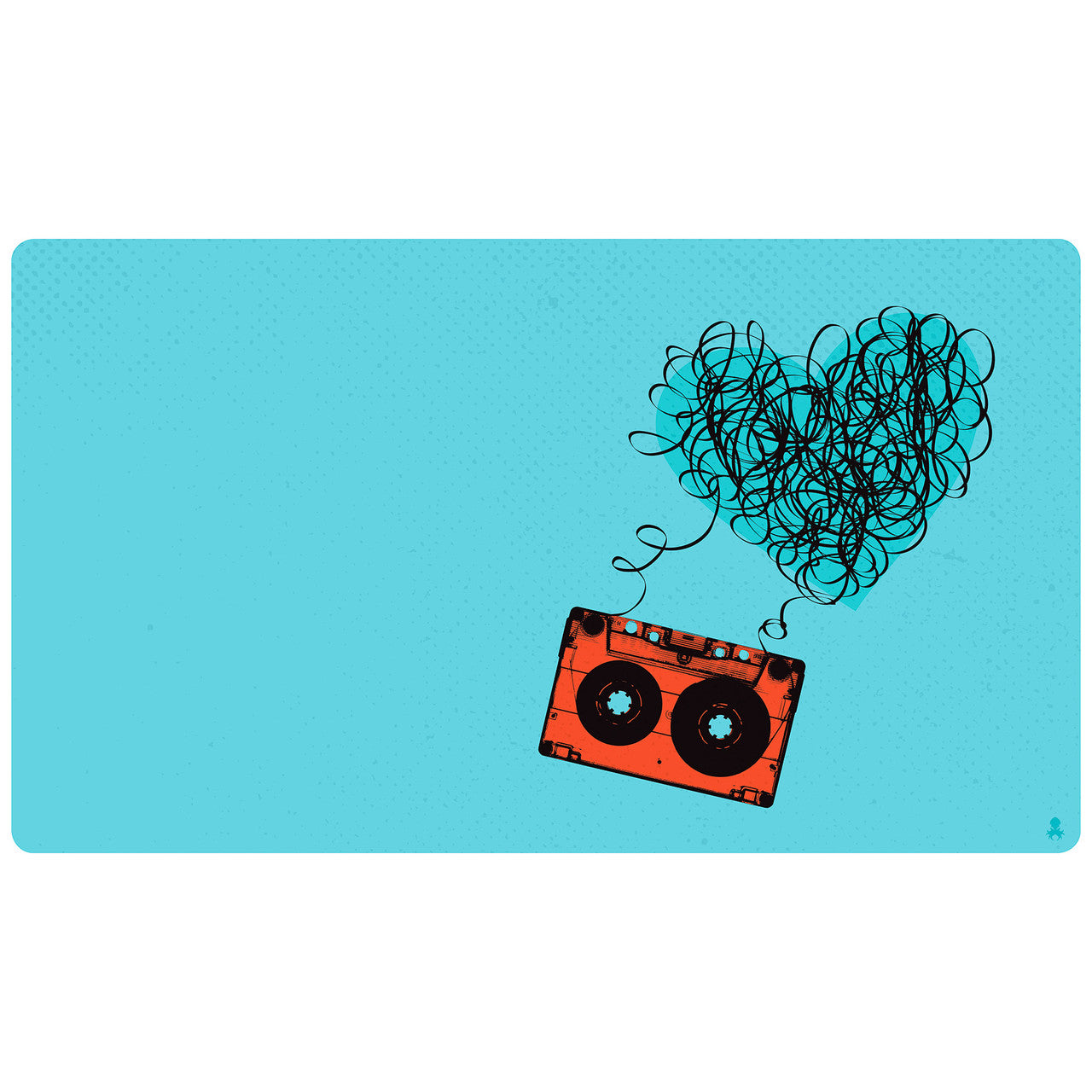 Mix Tape Blue Playmat