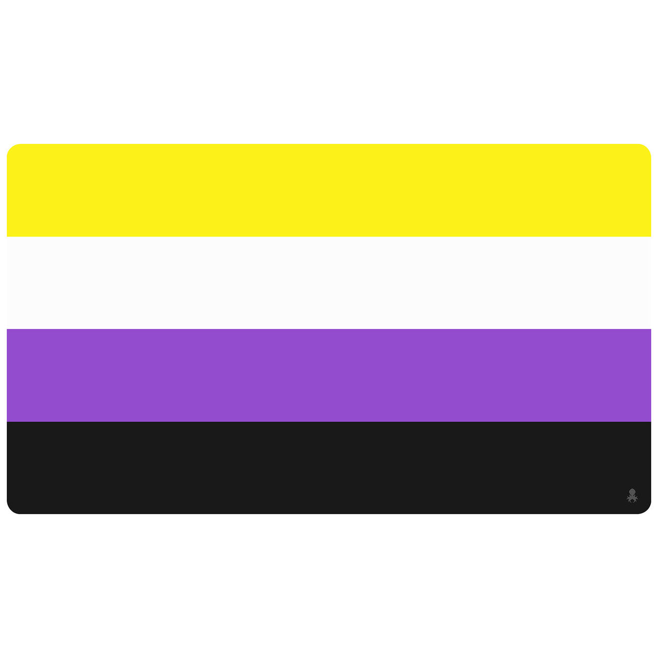 Non-Binary Pride Flag Game Mat – Kraken Dice