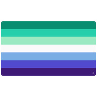 Gay-Men Pride Flag  Game Mat