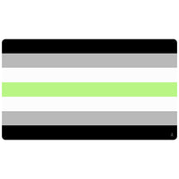 Agender Pride Flag  Game Mat