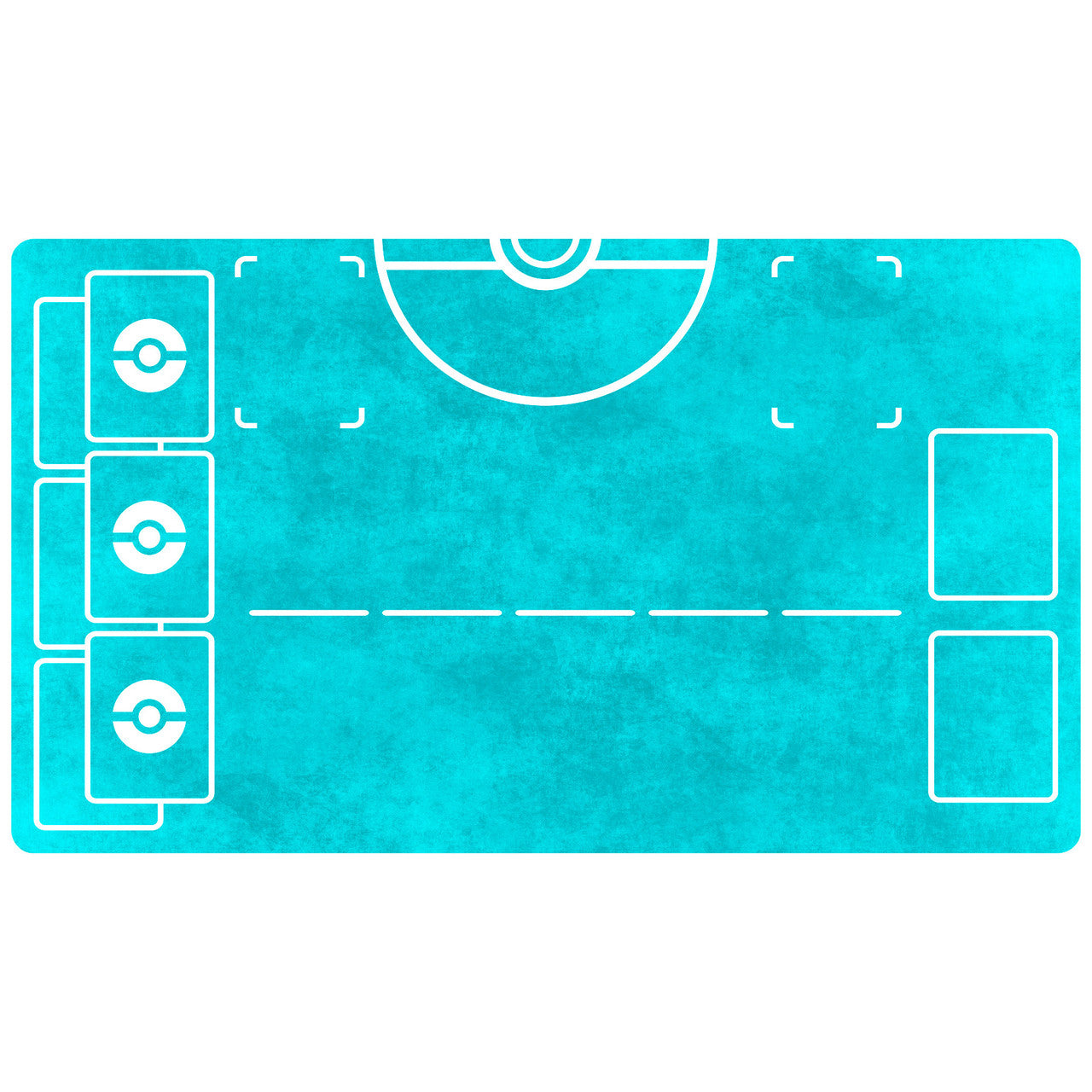 pokemon trading card game mat printable TCG Solid Teal Playmat Printing:2X2 258 Kevin They are easy to Karn (oversized)