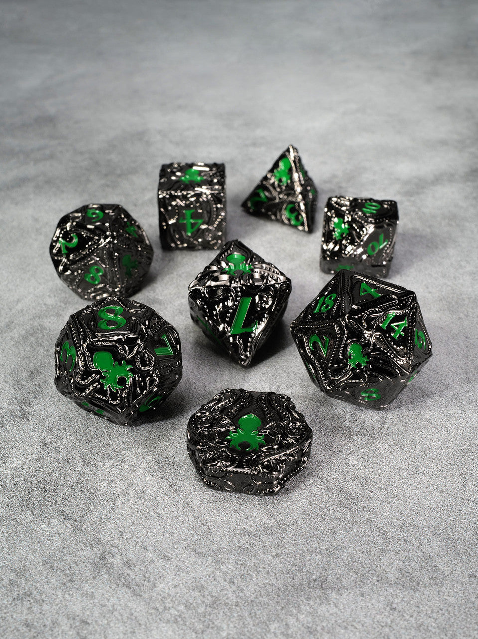 Kraken Dice Abyssal shops Metal 8 Piece Set