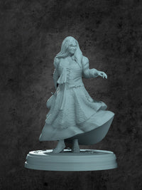 Lady Marmalade (Faire Dancer) Miniature for Tabletop RPGs