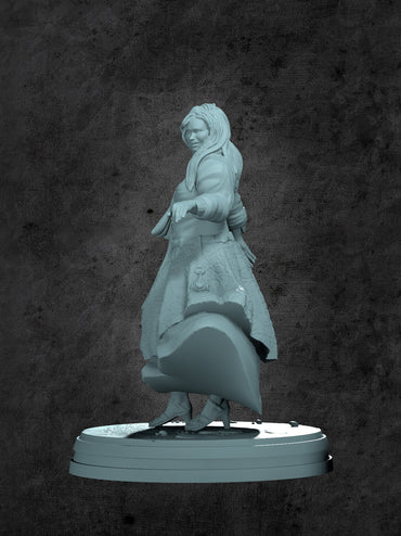 Lady Marmalade (Faire Dancer) Miniature for Tabletop RPGs