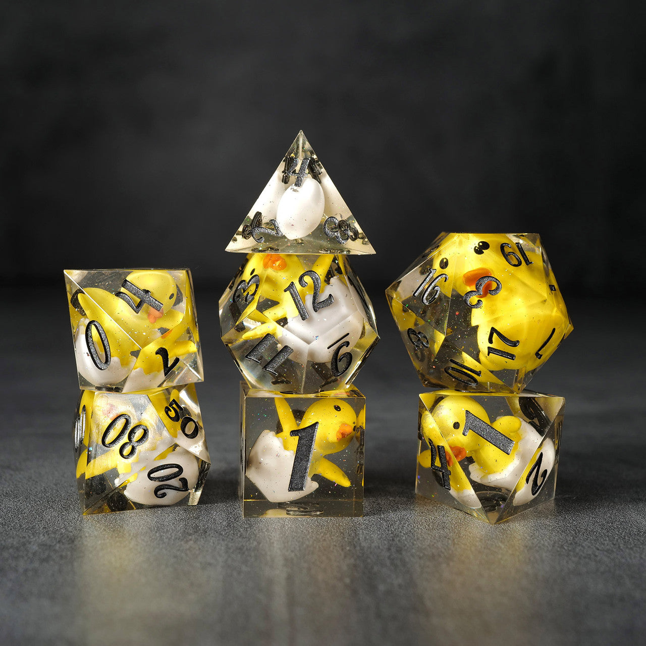 Kraken's Production Sample #21 7pc Dice Set – Kraken Dice