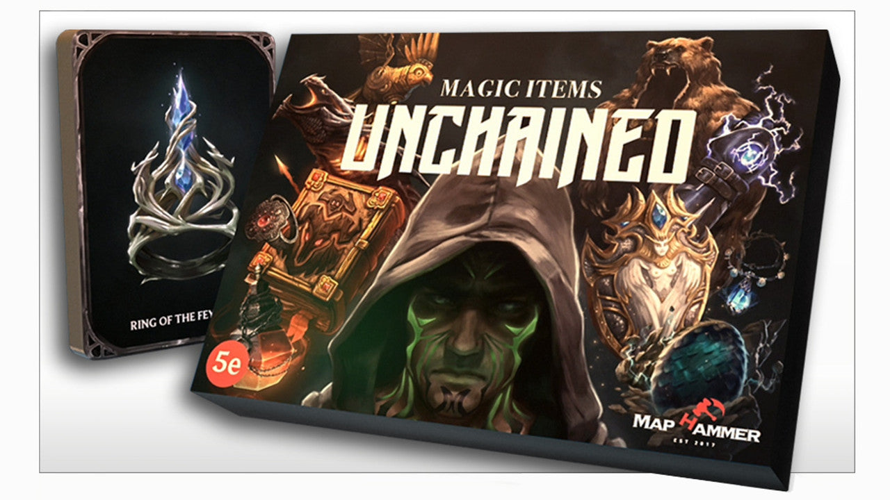 Kraken Dice presents Magic Items Unchained by MapHammer