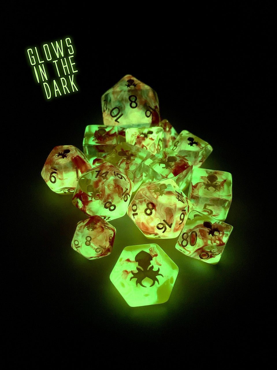 MagmaFlow: Lava Lamp 14pc Limited Edition Dice Set
