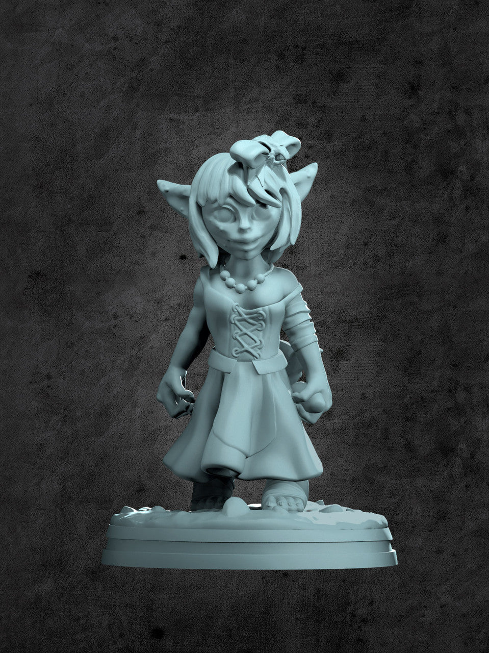 Goblin Child Standing Miniature for Tabletop RPGs