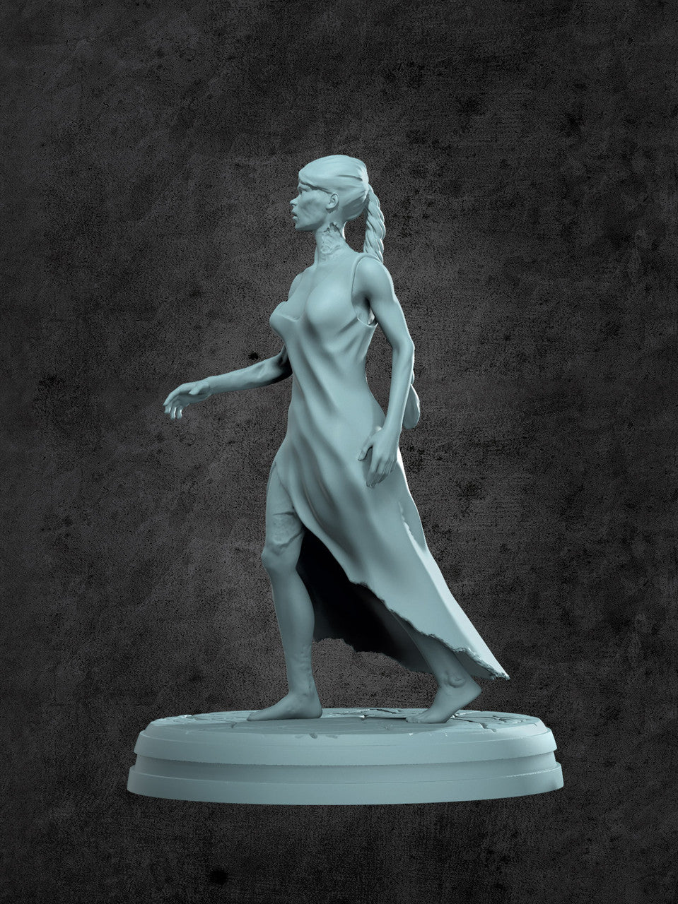 Misty (Zombie) Miniature for Tabletop RPGs