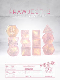 PRAWJECT:12  RAW RPG Dice Set