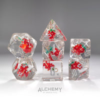 7pc  Strawberry by Alchemy Dice