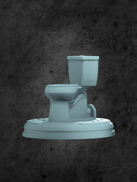 Hidden Mimic Bathroom Throne Miniature for Tabletop RPGs