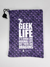 Large Dice Bag Geek Life