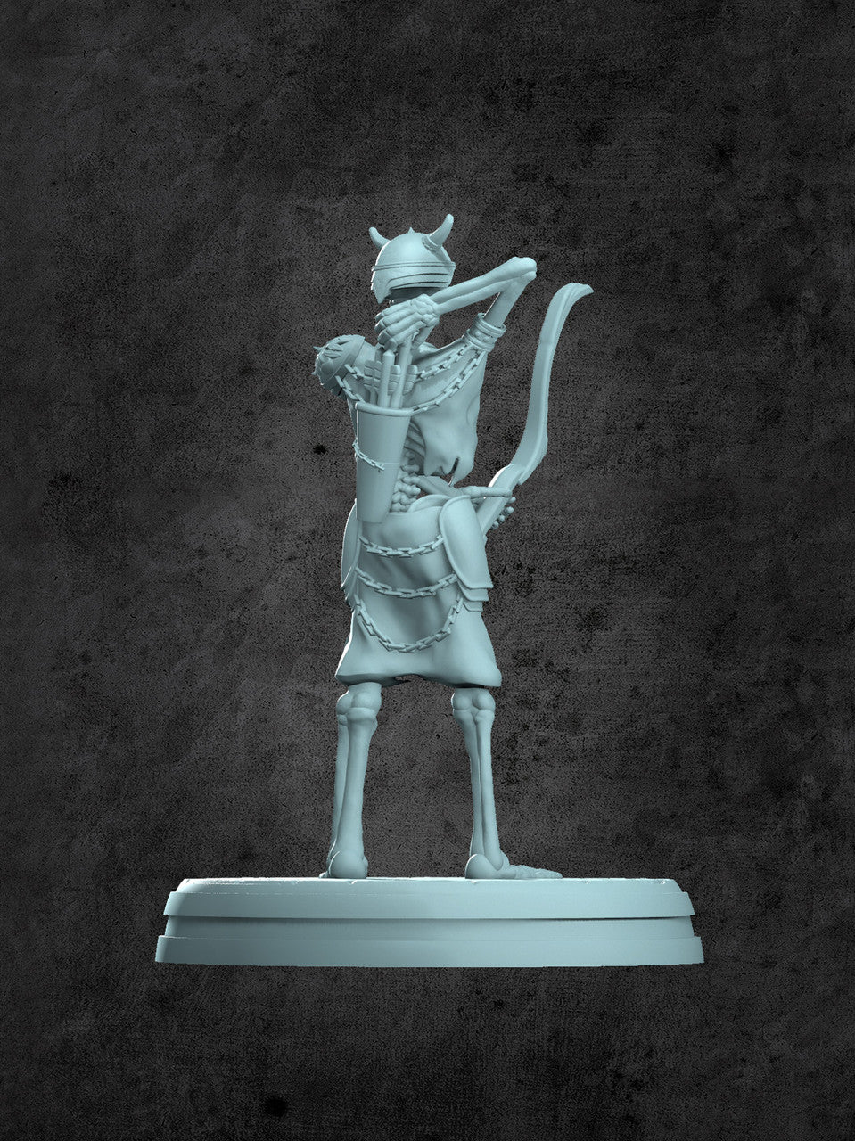 Skeleton Archer Miniature for Tabletop RPGs
