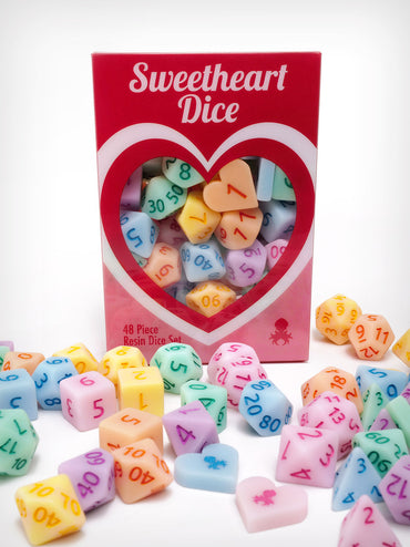 Be My Valentine "Sweetheart Dice" 48 Piece Dice Set