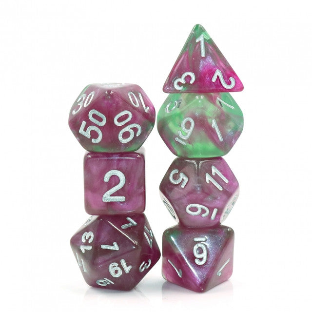 Wizard's Hat 7pc Polyhedral Dice Set